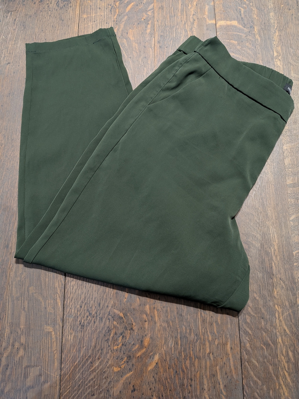 Women's Democracy Dark Forest Green Dress Pants Office Dressy Business